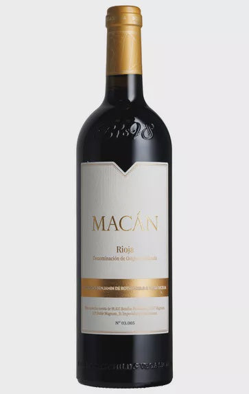 Bodegas Benjamin de Roshschild & Vega Sicilia Macan Rioja 2019 14% abv  75cl