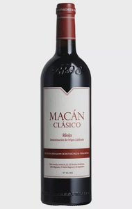 Bodegas Benjamin de Rothschild & Vega Sicilia Macan Clasico 2020 14% abv 75cl