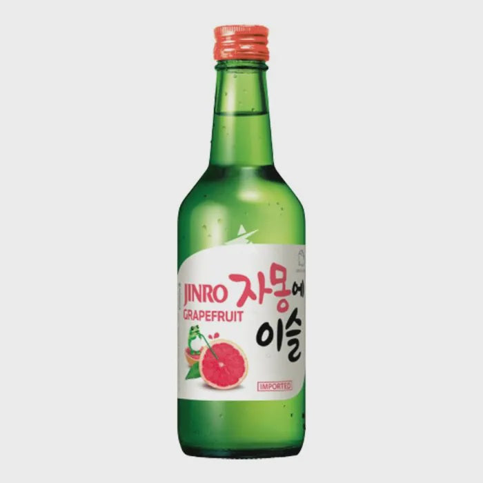 Jinro Chamisul Grapefruit Soju 13% abv 350ml