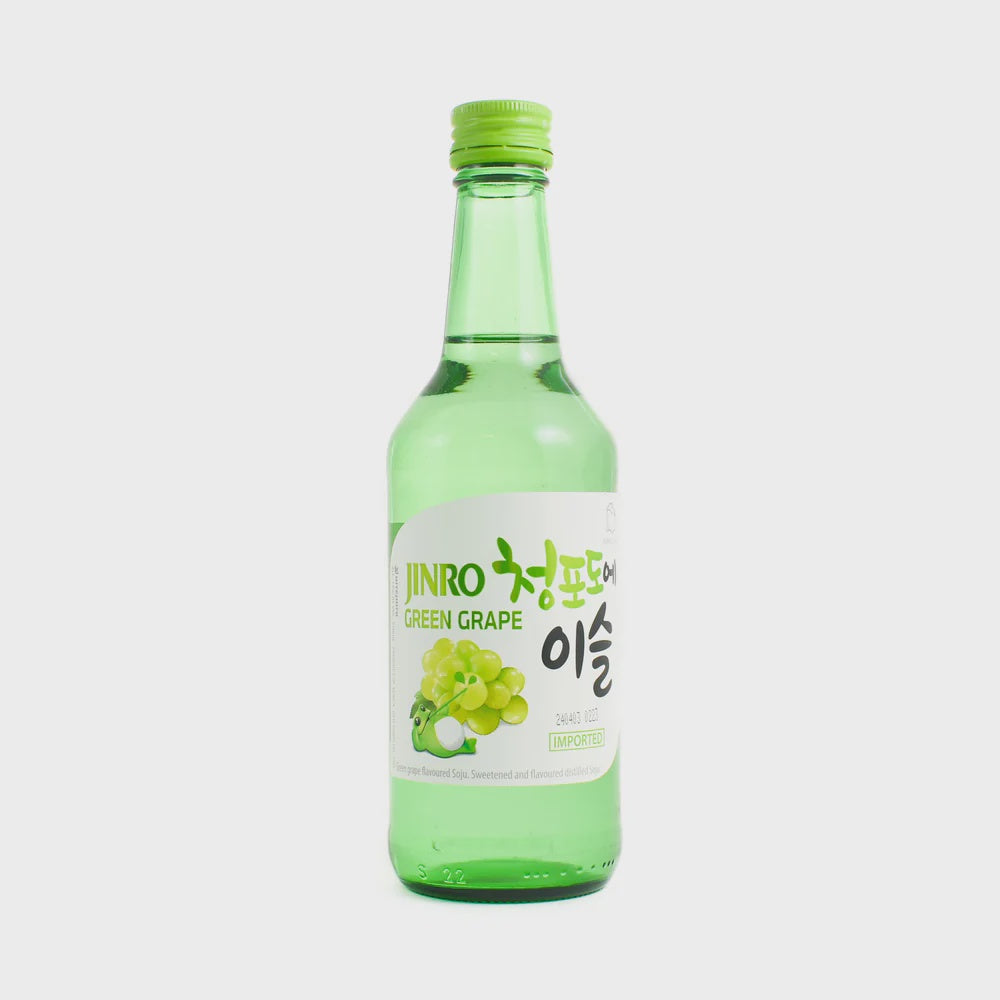 Jinro Chamisul Green Grape Soju 13% abv 350ml