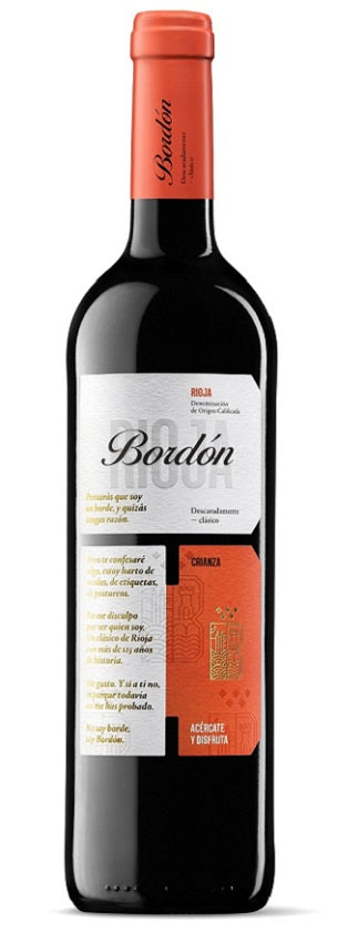 Bordon Rioja Crianza 14% abv 75cl