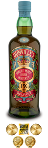 Dunvilles VR 10 Year Old PX Cask Irish Single Malt 46% abv 70cl