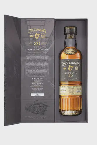 McConnell's Old Cromac 20 Year Old Single Malt Irish Whiskey 70cl