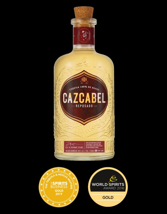 Cazcabel 100% Agave Reposado Tequila 38% abv 70cl