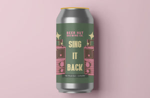 Beer Hut Sing it Back NE Pale Ale 3.9% abv 440ml Can