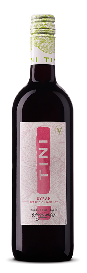 Tini Organic Sicilian Syrah 13% abv 75cl