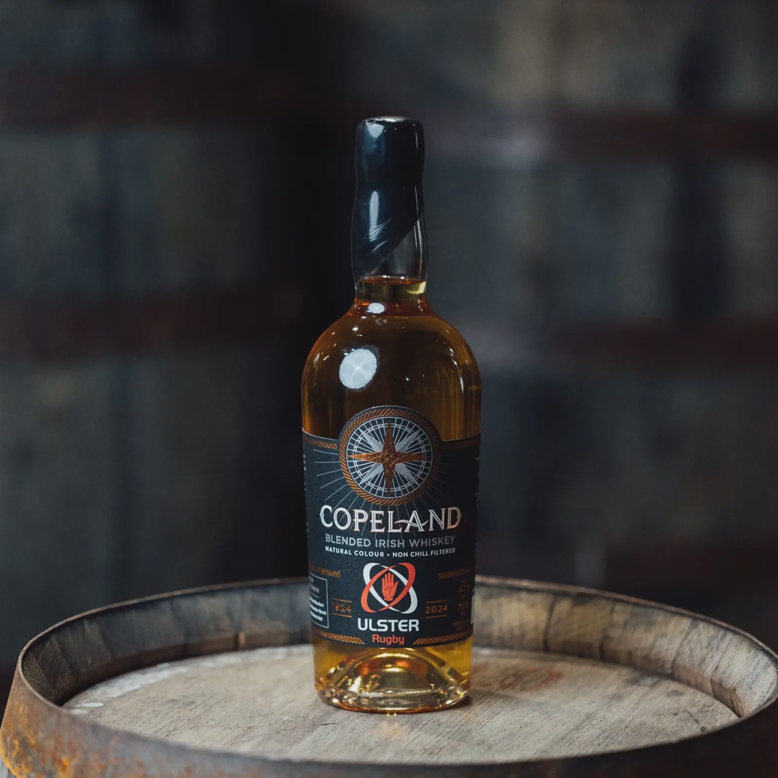 Copeland Ulster Rugby Blended Irish Whiskey 42% abv 70cl