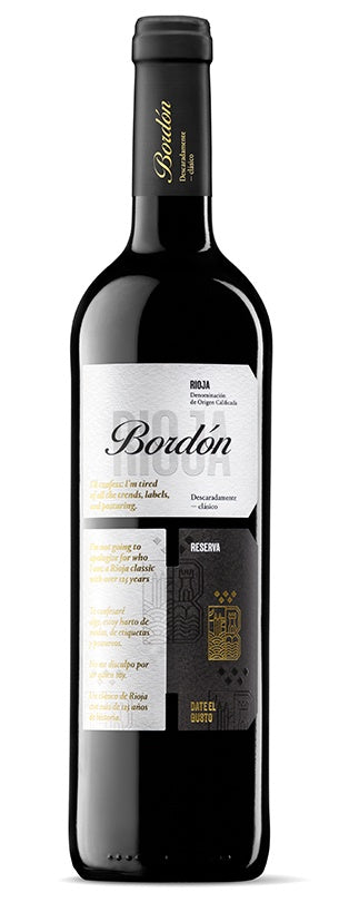 Bordon Rioja Reserva 14% abv 75cl