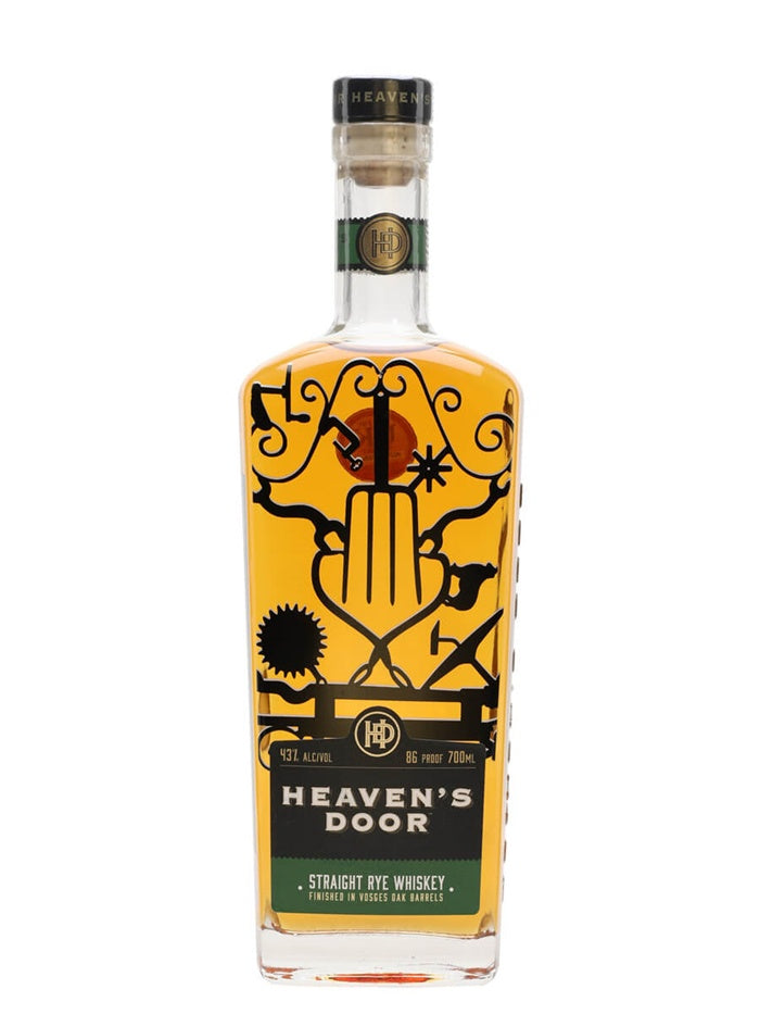 Heavens Door Straight Rye Whiskey 43% abv70cl