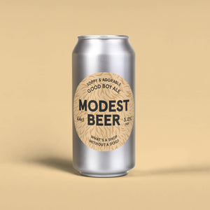 Modest & The Vineyard Collab Good Boy Ale 3% abv 440ml Can