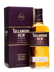 Tullamore Dew 12 year old Special Reserve Irish Whiskey 70cl 40% abv  70cl