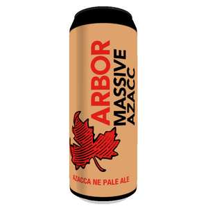 Arbor Massive Azacc 5.4% abv 568ml Can