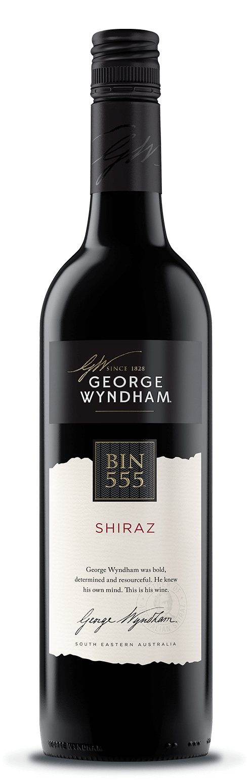 George Wyndham Bin 555 Shiraz 14% abv 75cl