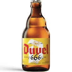 Duvel Duvel Belgian Blonde 6.66% abv  33cl Blt