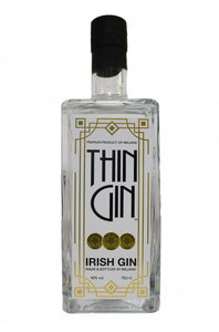 Thin Gin 40% abv Irish Dry Gin 70cl