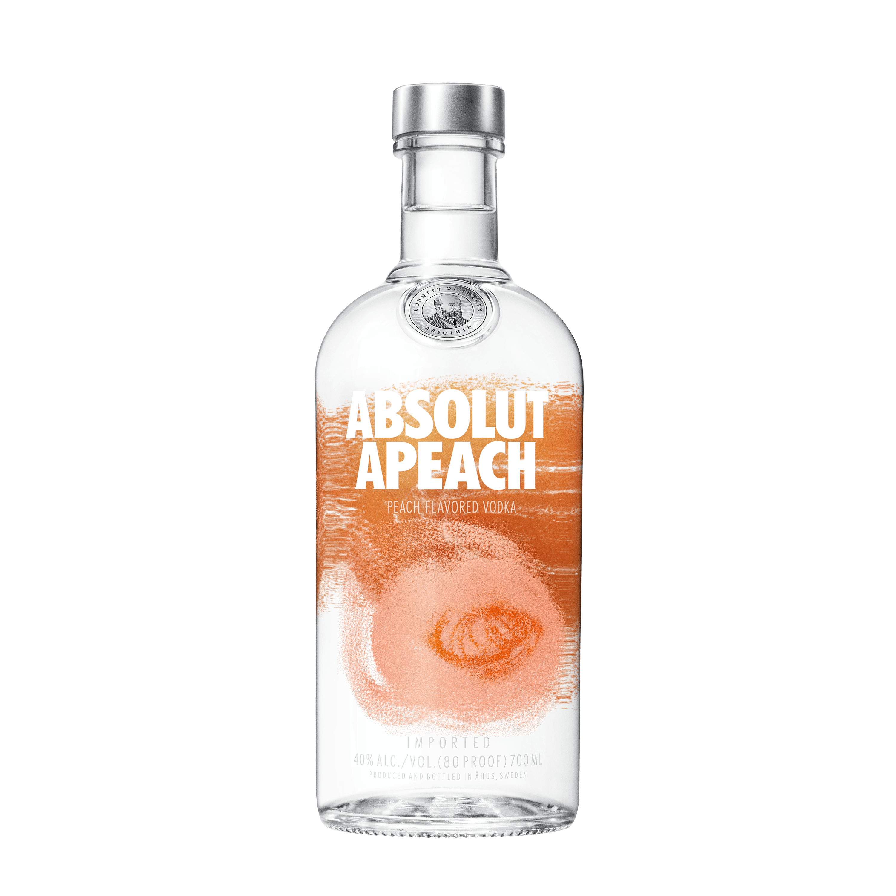 Absolut Apeach (Peach) Flavoured Vodka 70cl 40% abv