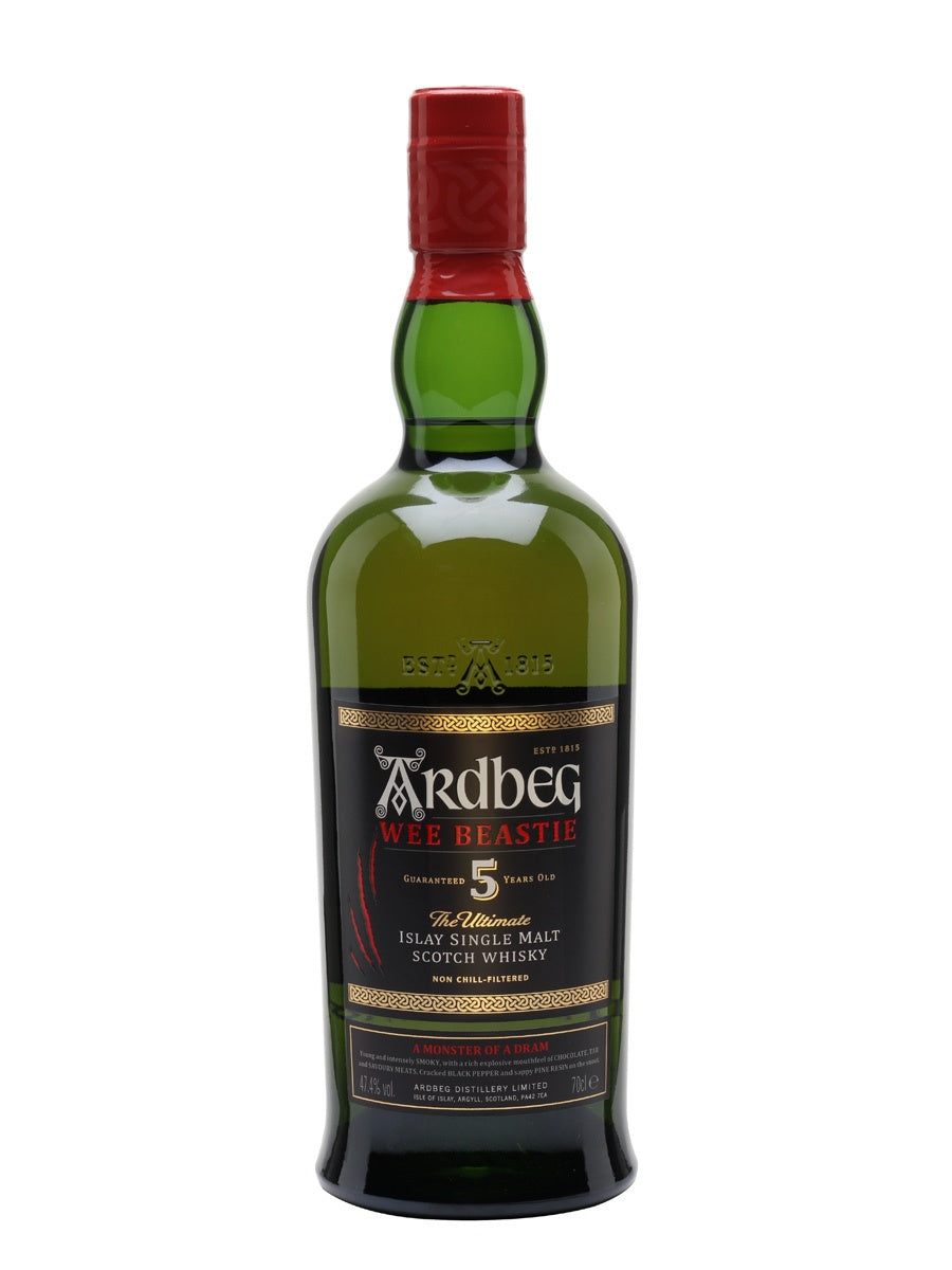 Ardbeg Wee Beastie 5 Year Old Islay Single Malt 70cl 47.4% abv