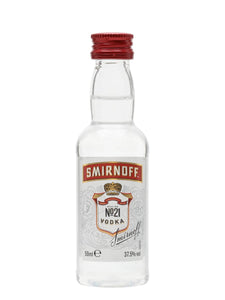 Smirnoff Red Vodka Miniature 37.5% abv 5cl