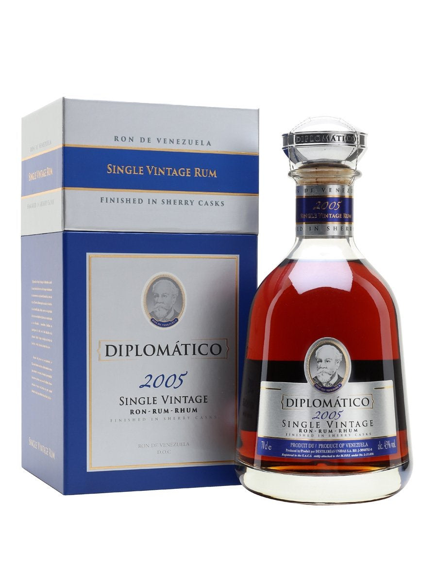 Diplomatico Single Vintage Rum 2008 43% abv 70cl