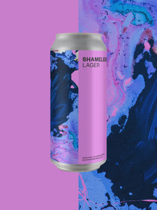 Boundary Shameless Lager 4.8% abv 440ml Can